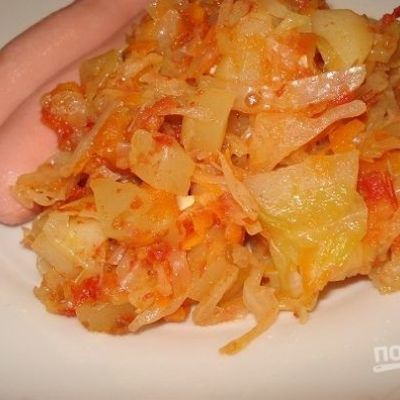 Тушеная картошка с овощами в мультиварке
