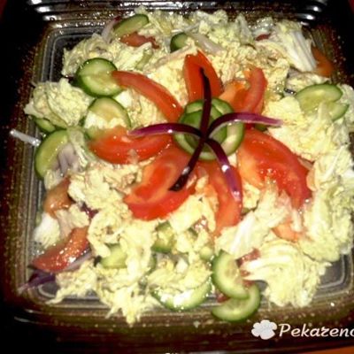 Зимний овощной салат